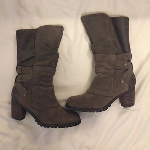SALE * Bare Trap Heeled Boots
